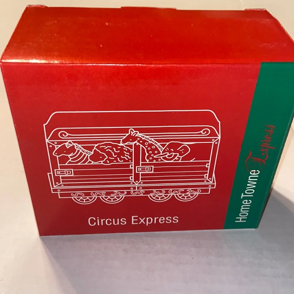 New in box vintage Home Towne Express 1998 Edition Circus Express by JC Penny